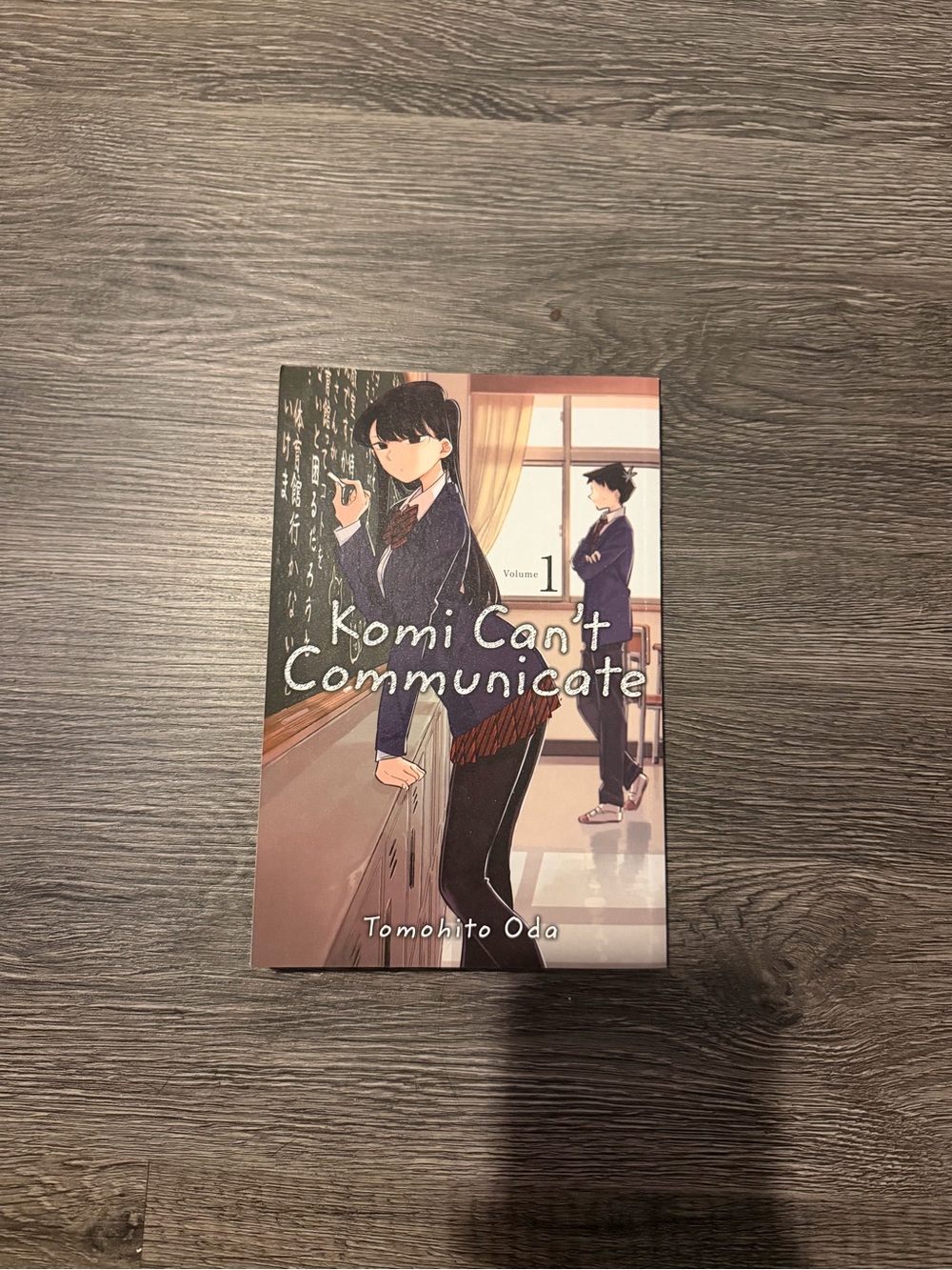 Komi Can't Communicate Volume 1 by - Blue Cover